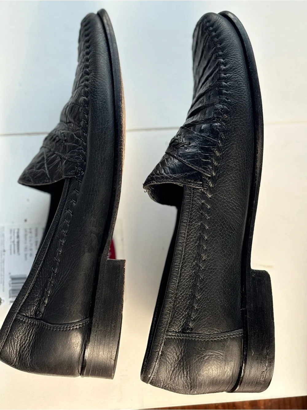Florsheim croc embossed